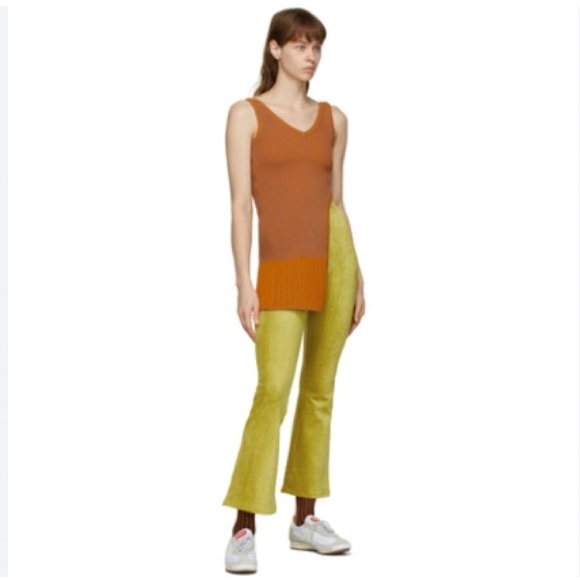 ECKHAUS LATTA Ribbed Velour Pant (XS)(SSENSE Exclusive) - Picture 5 of 5